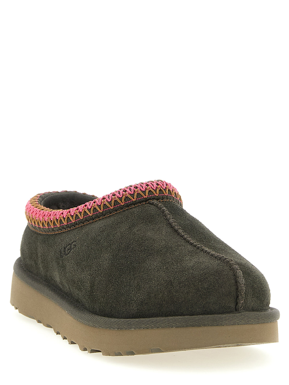 UGG Brown Leather Clogs