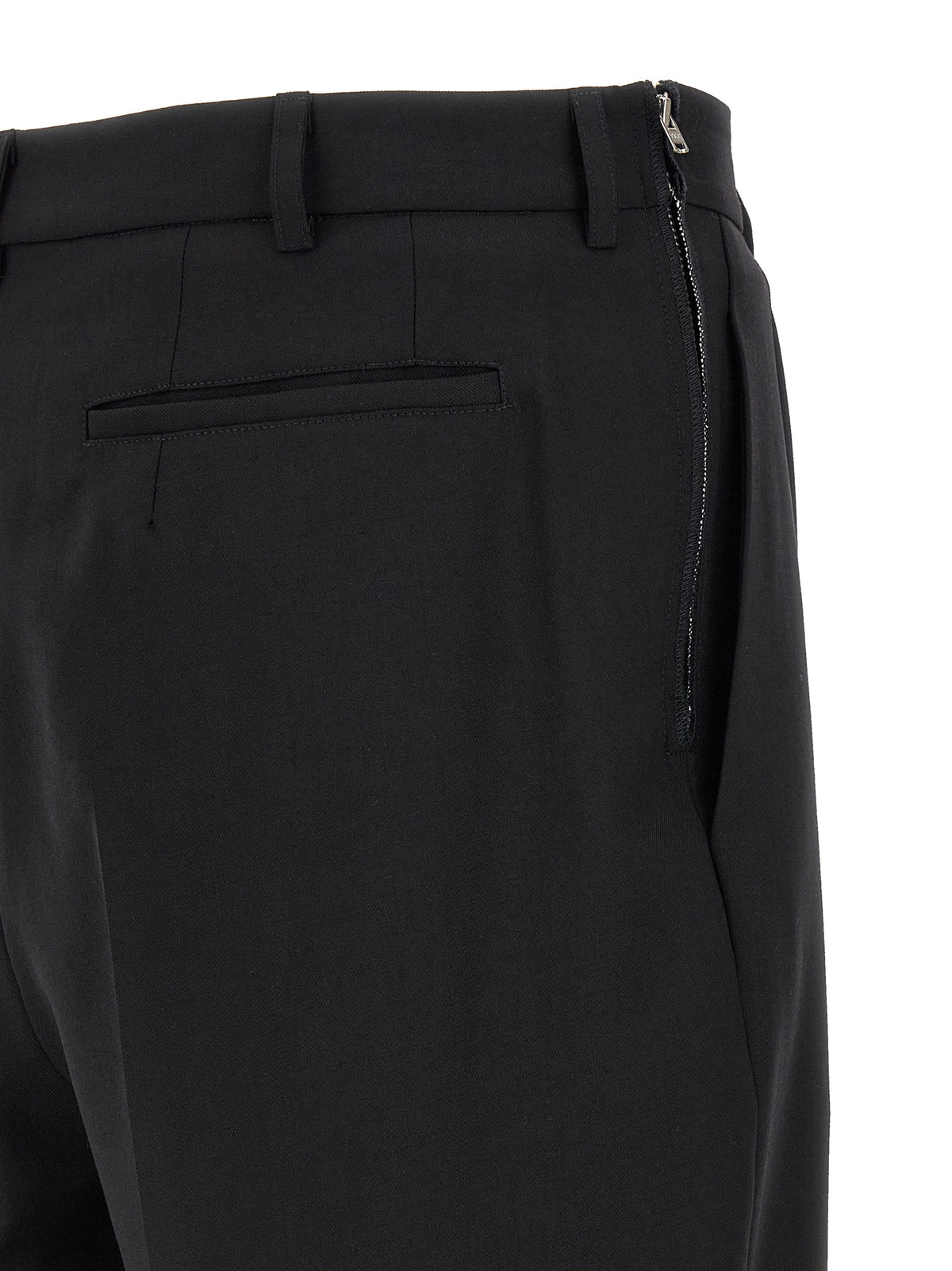 Magliano Black Wool Dress Pants
