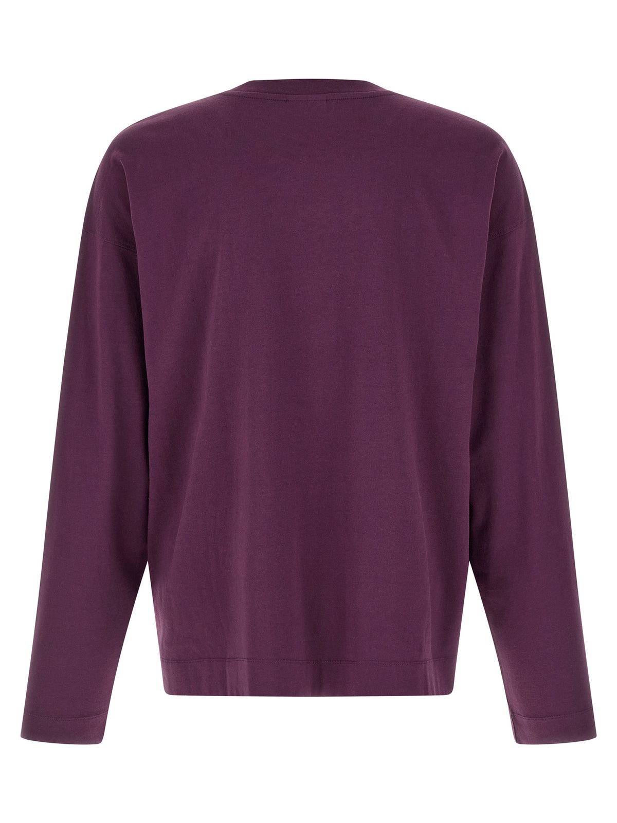 Dries Van Noten Purple Cotton T-Shirt