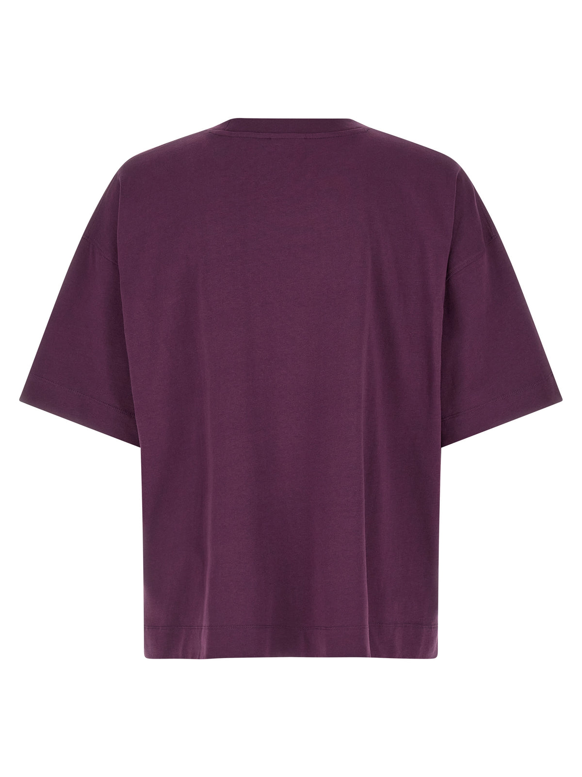 Dries Van Noten Purple Cotton T-Shirt