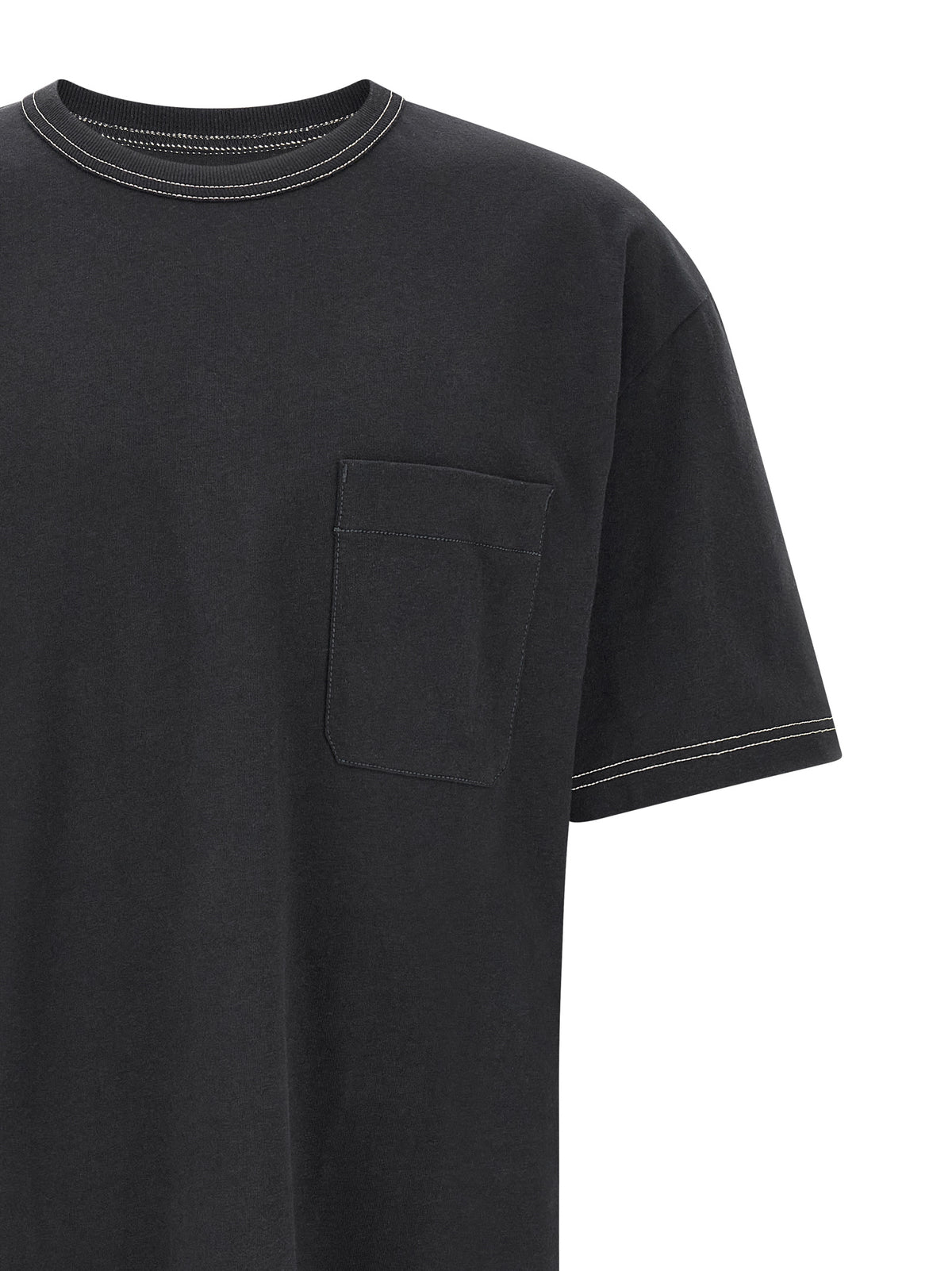 Lemaire Blue Cotton T-Shirt