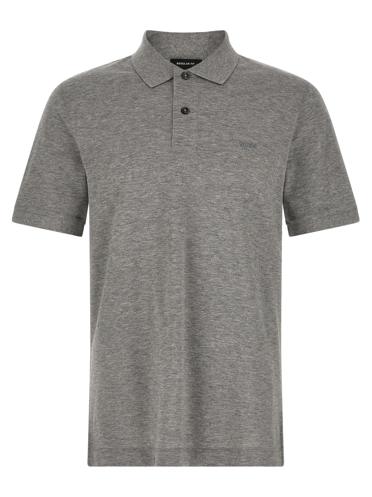 Hugo Boss Gray Cotton Polo Shirt