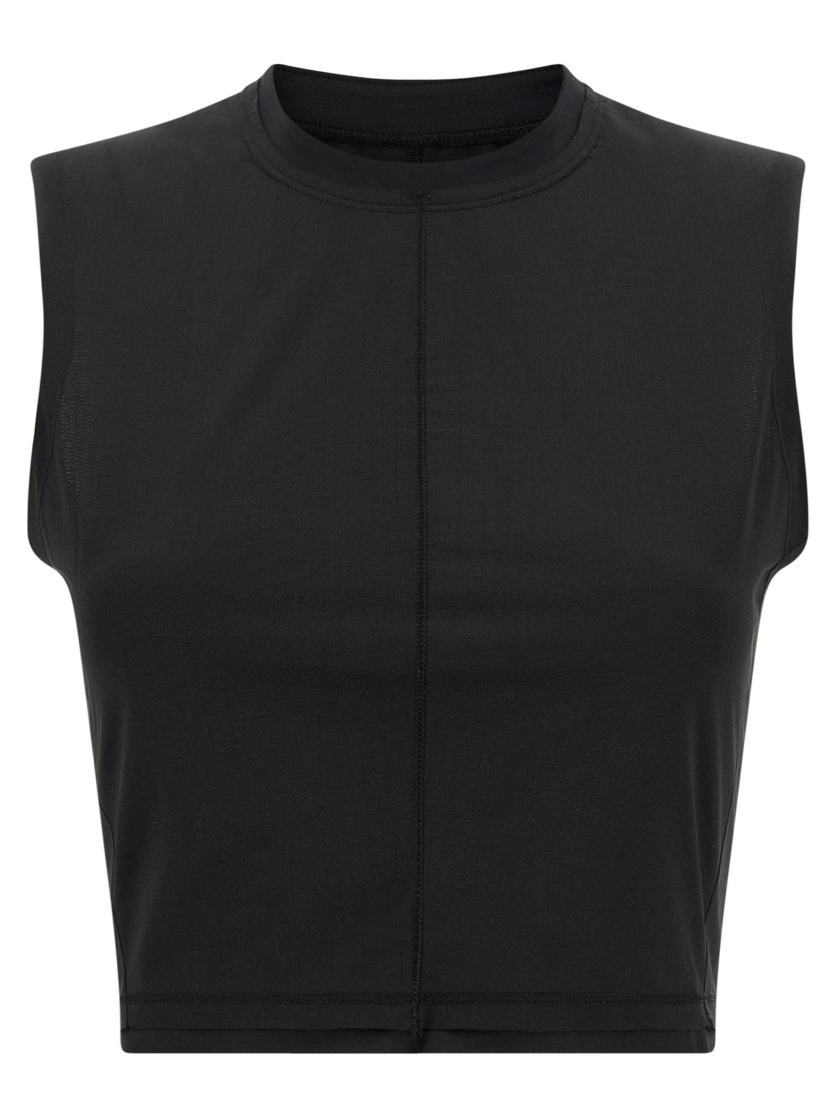 Y-3 Black Polyester Sport Bra