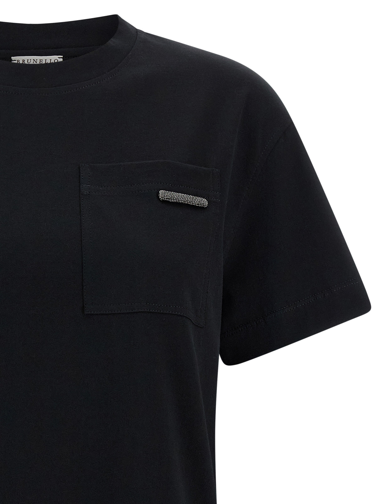 Brunello Cucinelli Black Cotton Cardigan