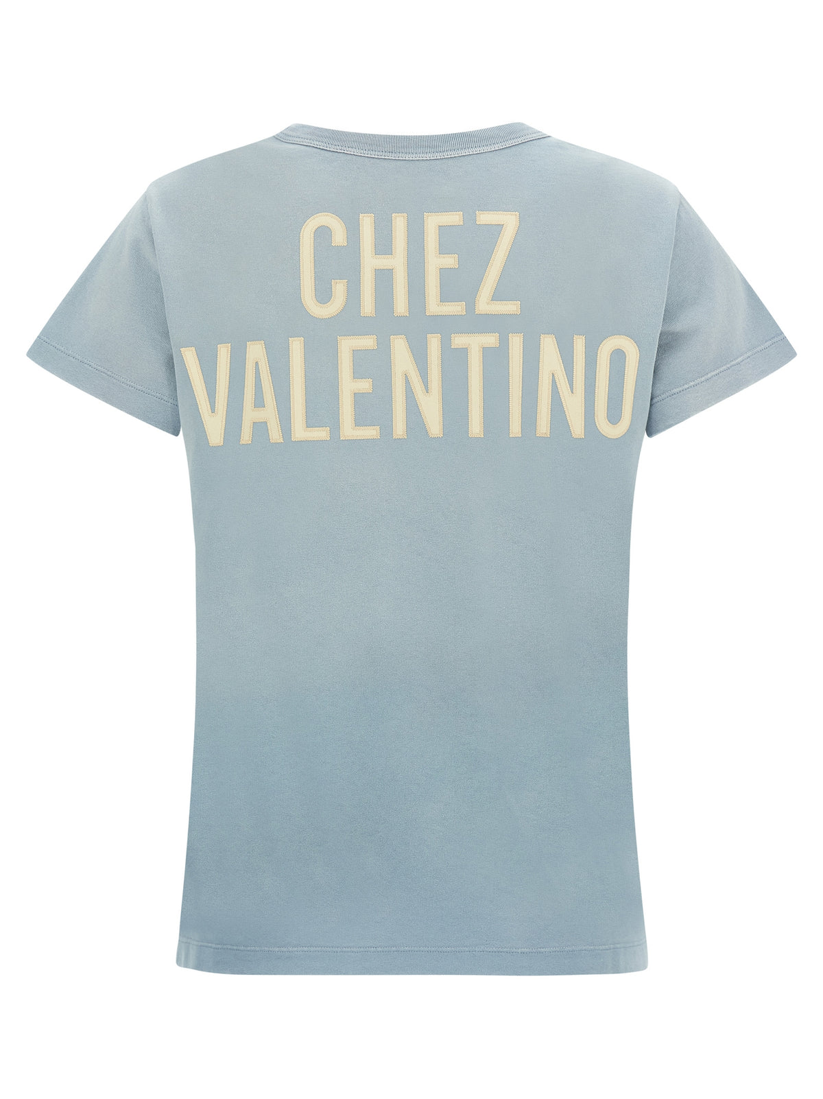 Valentino Garavani Blue Cotton T-Shirt