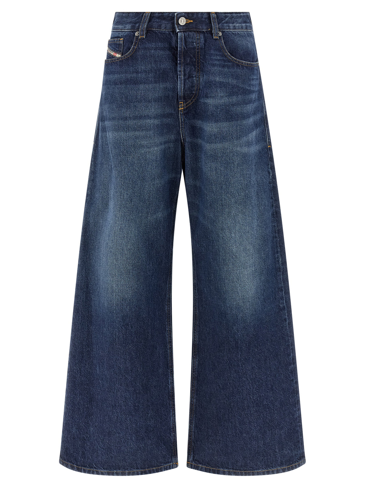 Diesel Blue Cotton Jeans Denim