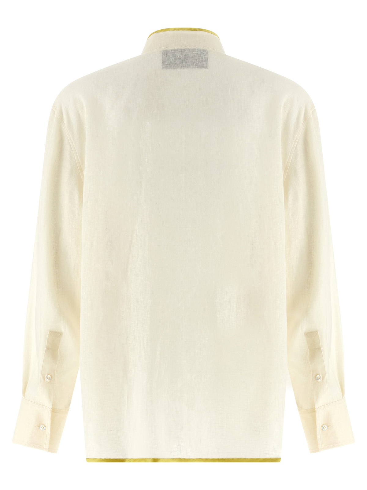 Valentino Garavani Beige Linen Blouse