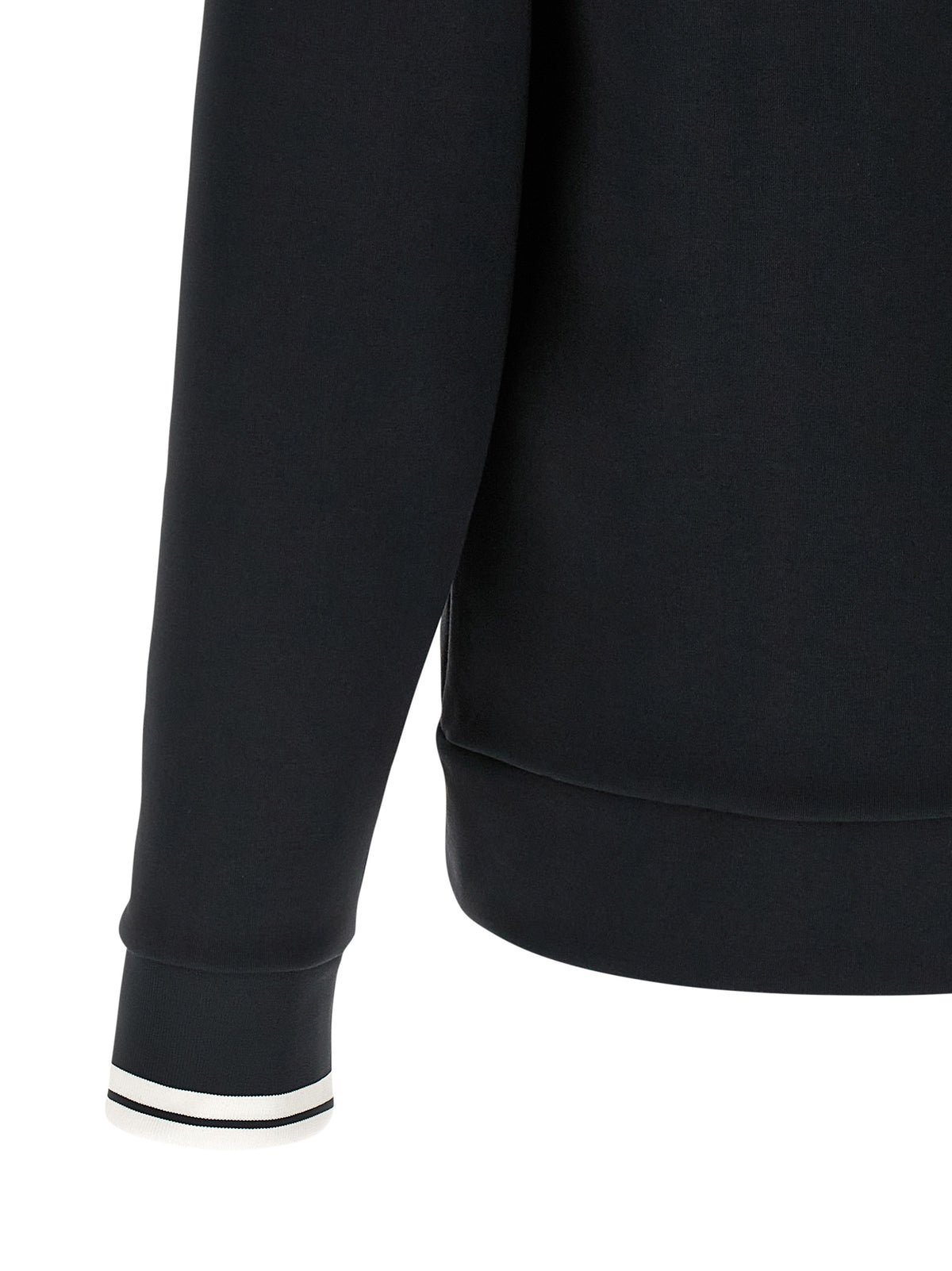 Hugo Boss Blue Cotton Sweatshirt