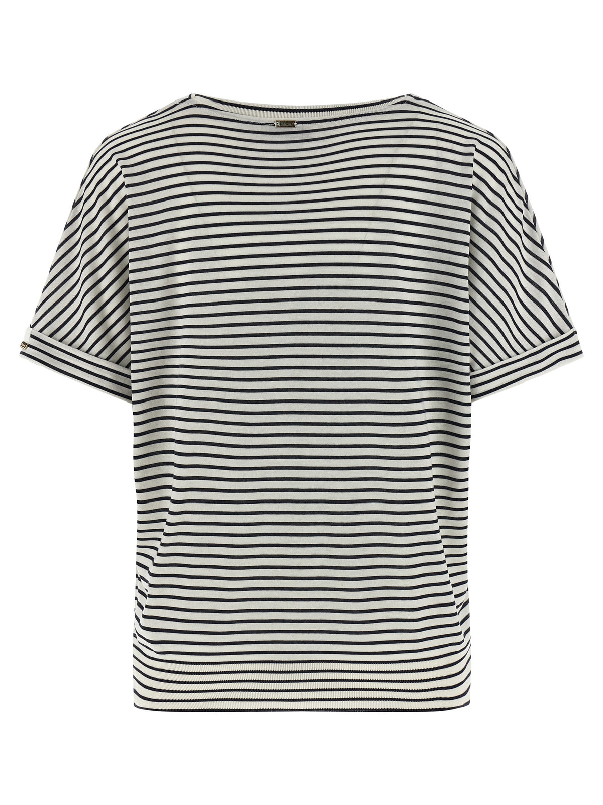 Herno Blue Lyocell T-Shirt