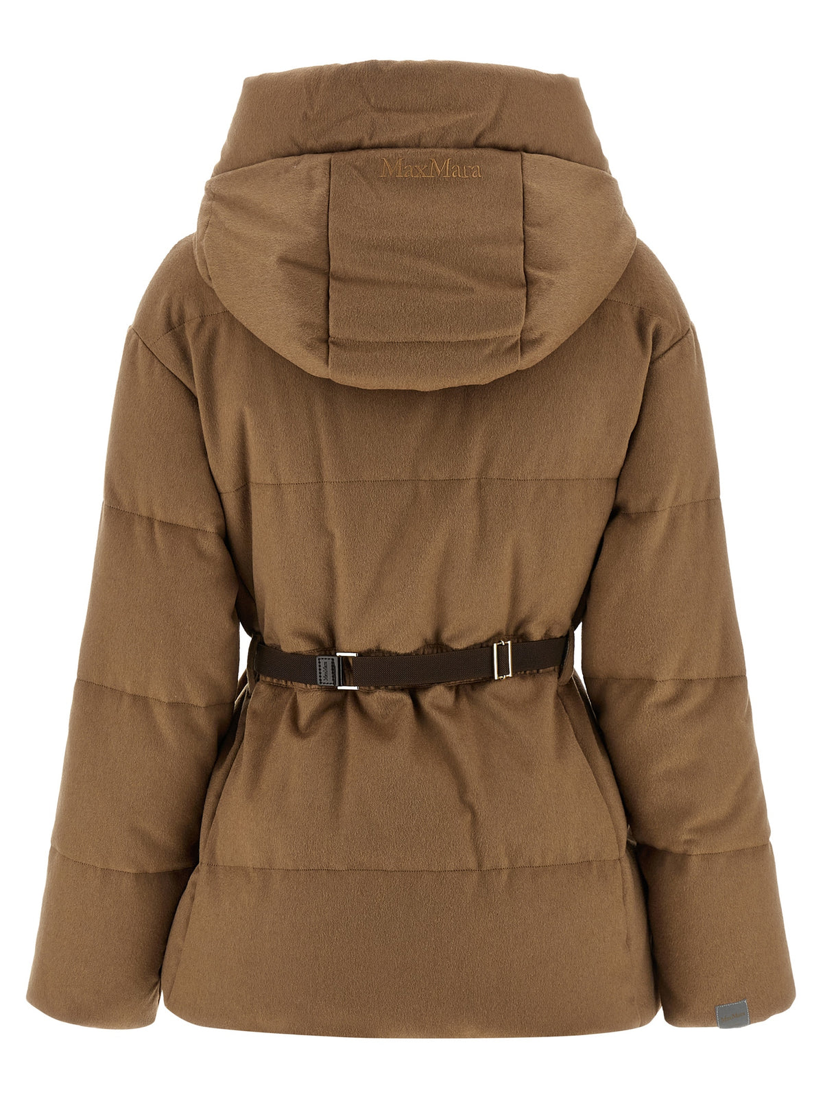 Max Mara Brown Camel Hair  Full-Length Jacket