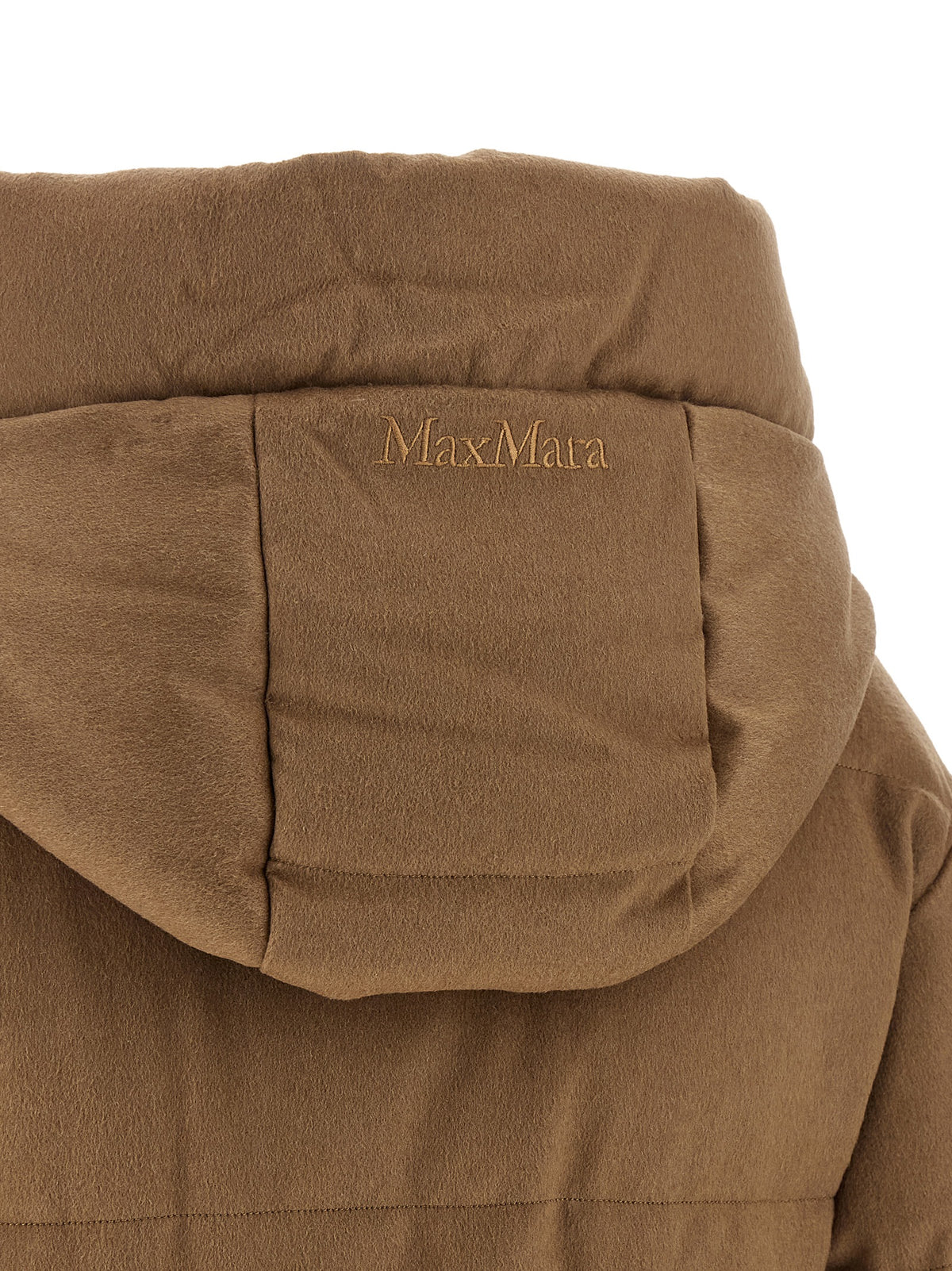 Max Mara Brown Camel Hair  Full-Length Jacket