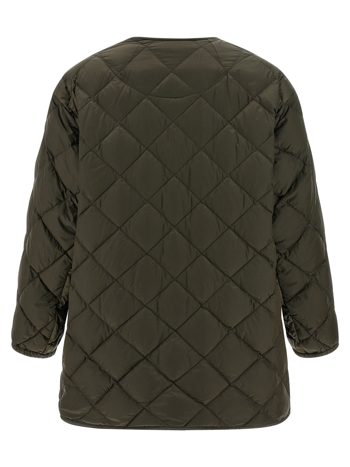 Max Mara Bicolor Polyamide Full-Length Jacket