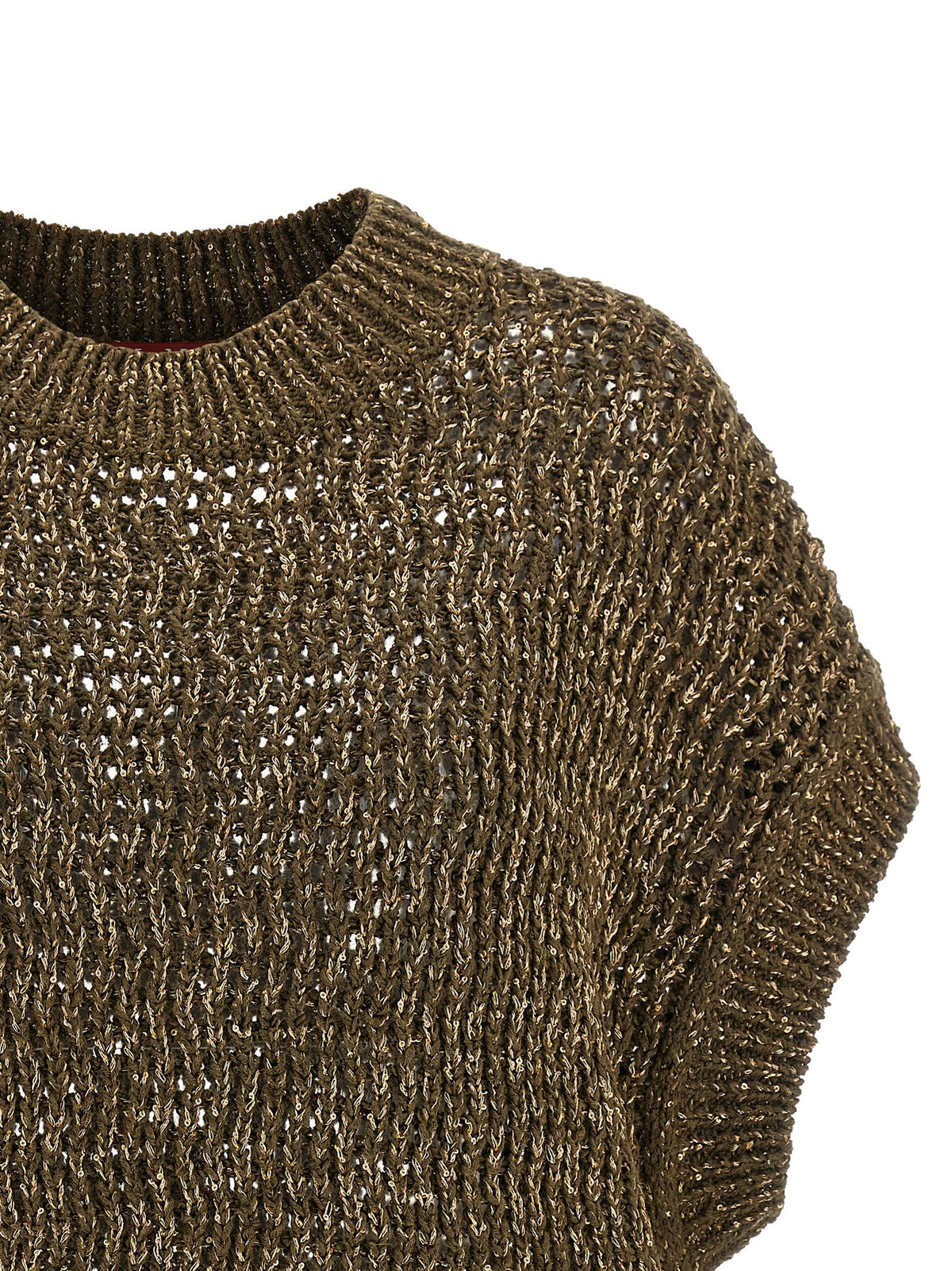 Max Mara Bicolor Cotton Cardigan