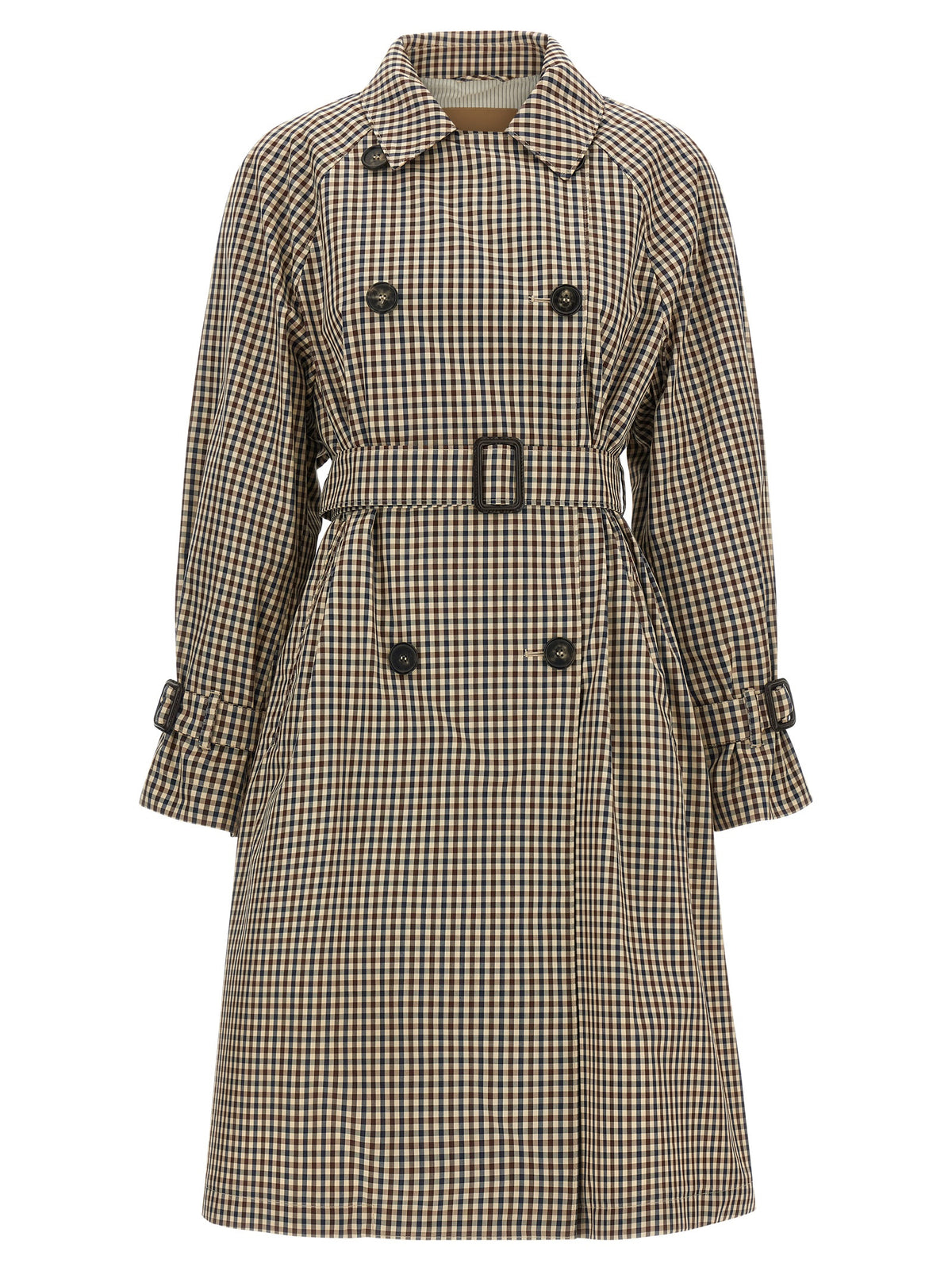 Max Mara Brown Cotton Coat