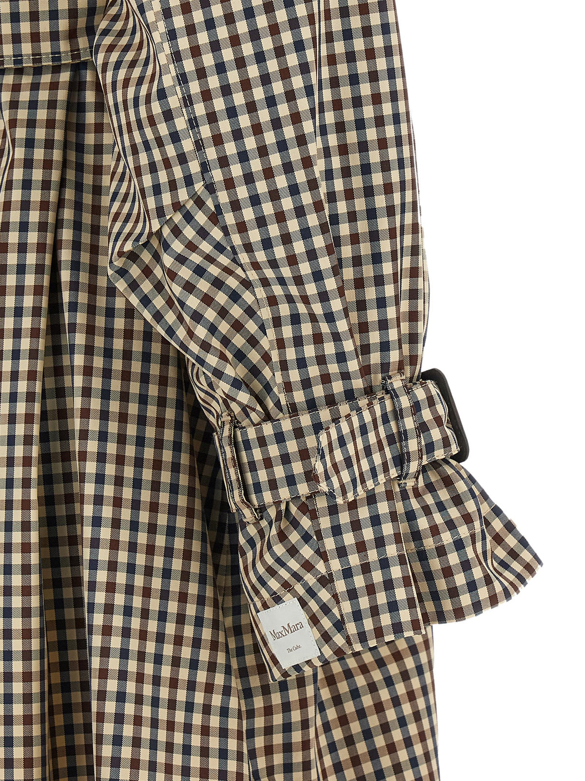 Max Mara Brown Cotton Coat