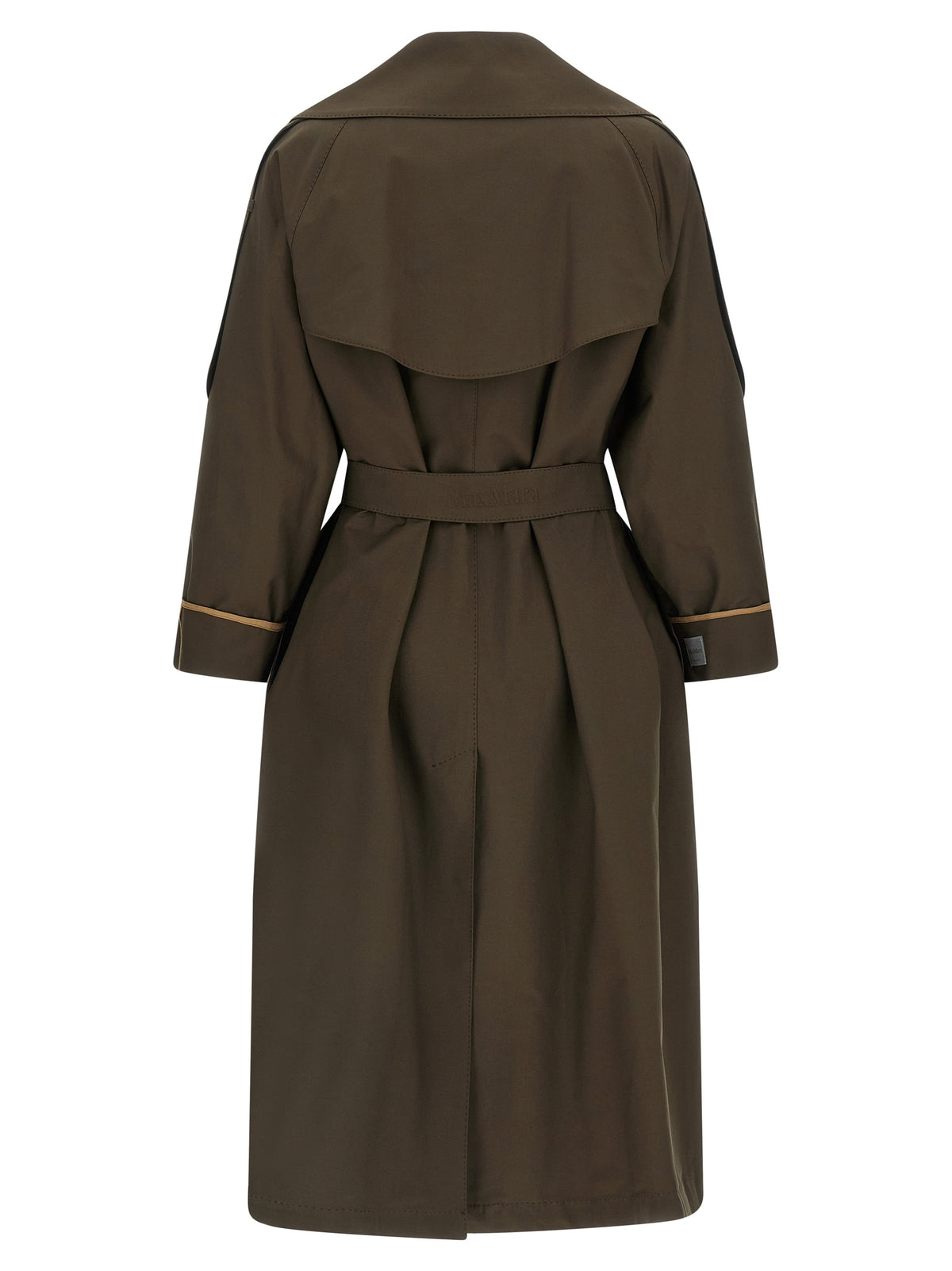 Max Mara Bicolor Cotton Coat