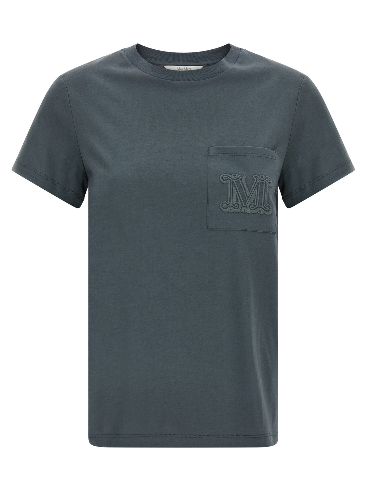 Max Mara Gray Cotton T-Shirt