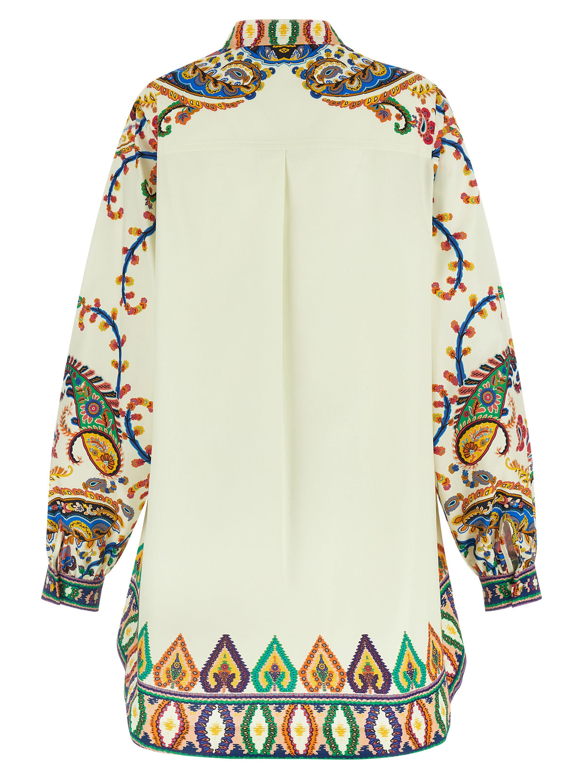 Etro Multicolor Cotton Short Dress