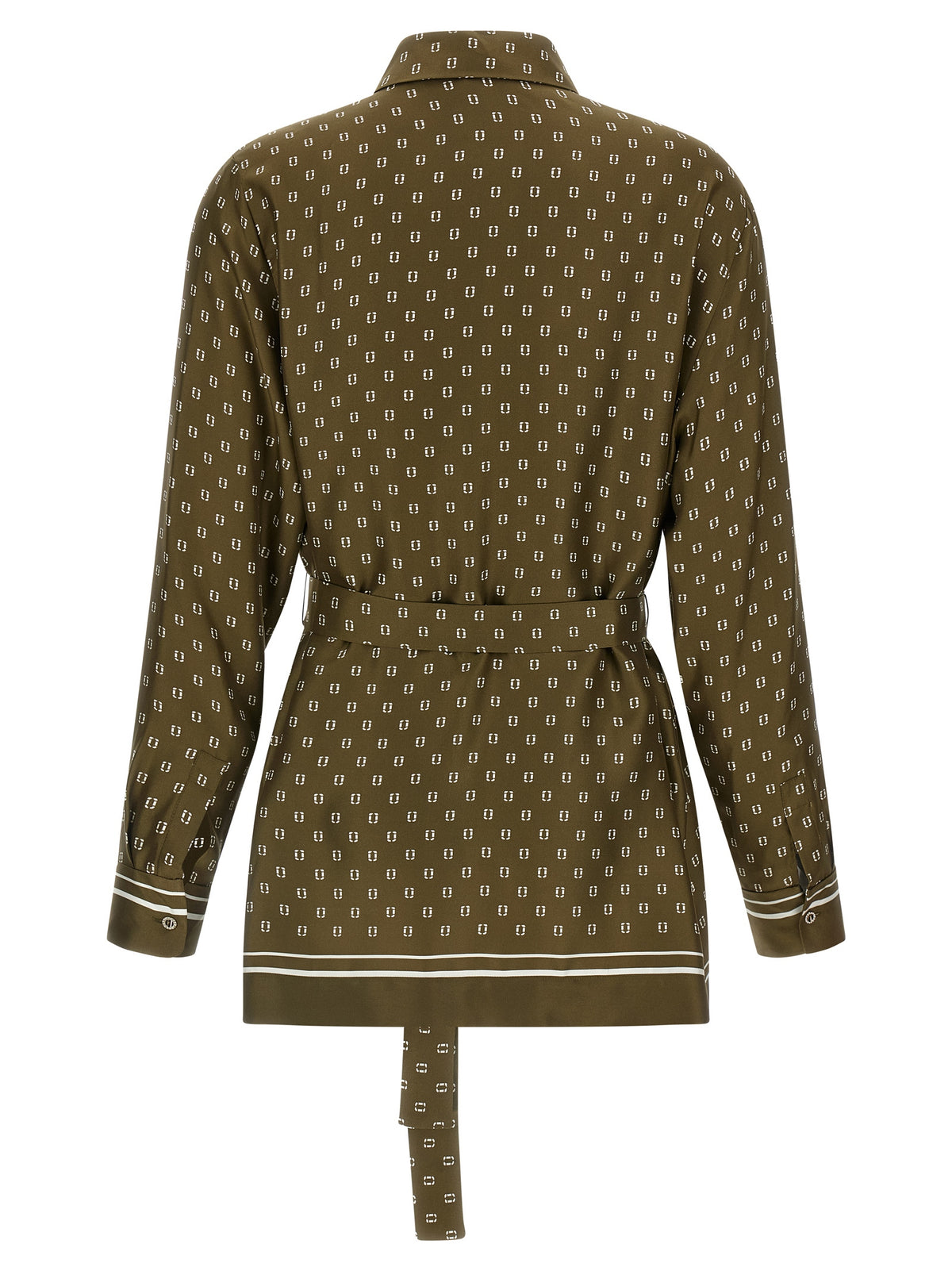 Max Mara Bicolor Silk Blouse