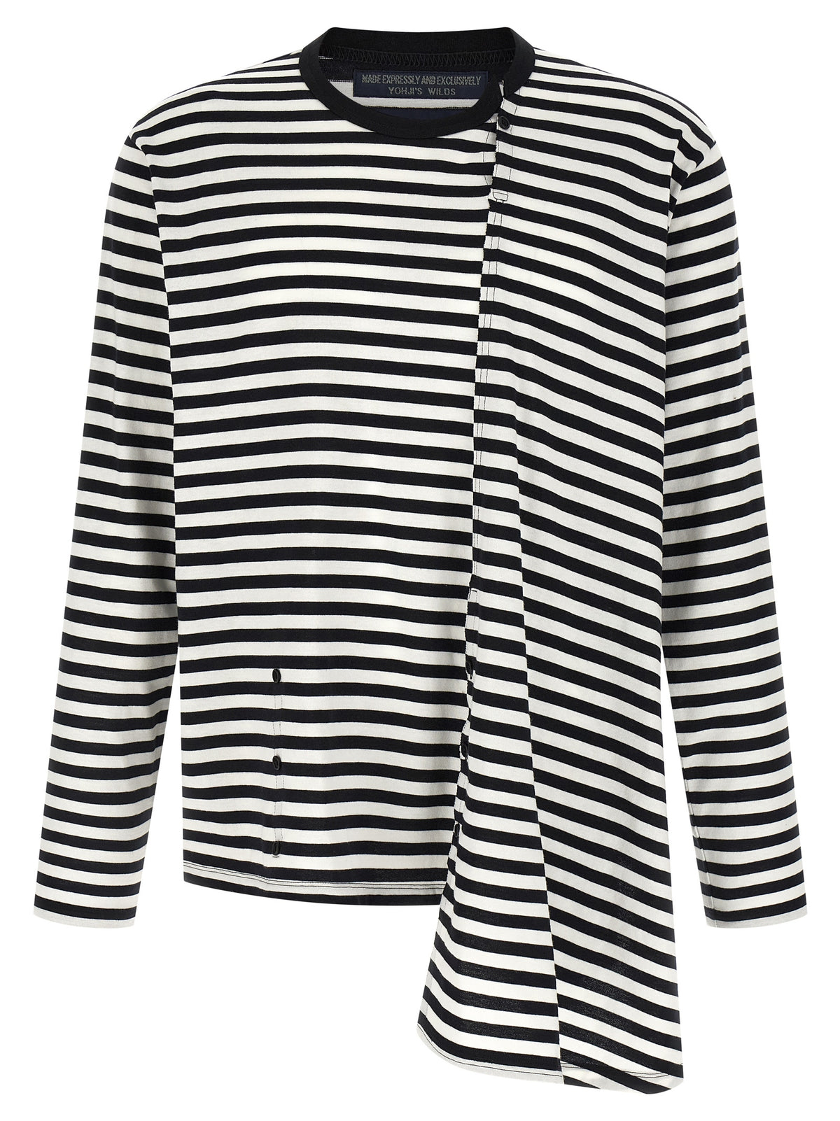 Yohji Yamamoto Bicolor Cotton Cardigan