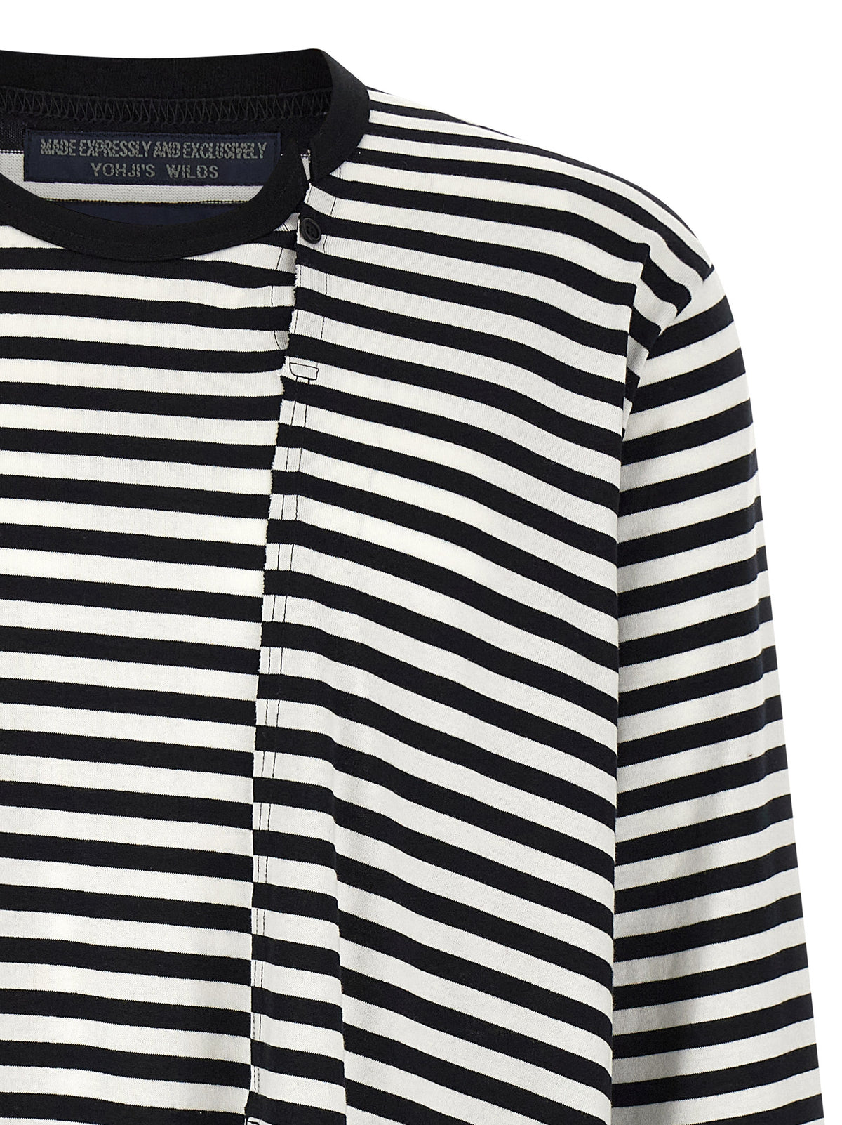Yohji Yamamoto Bicolor Cotton Cardigan