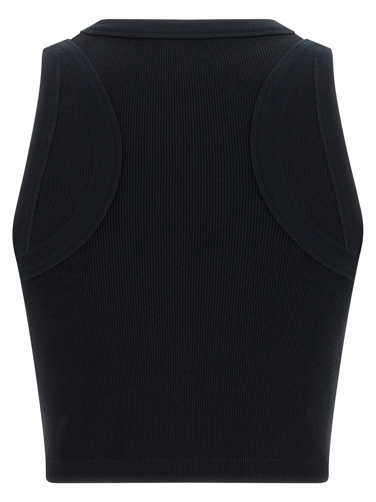 Givenchy Black Cotton Sleeveles T-Shirt