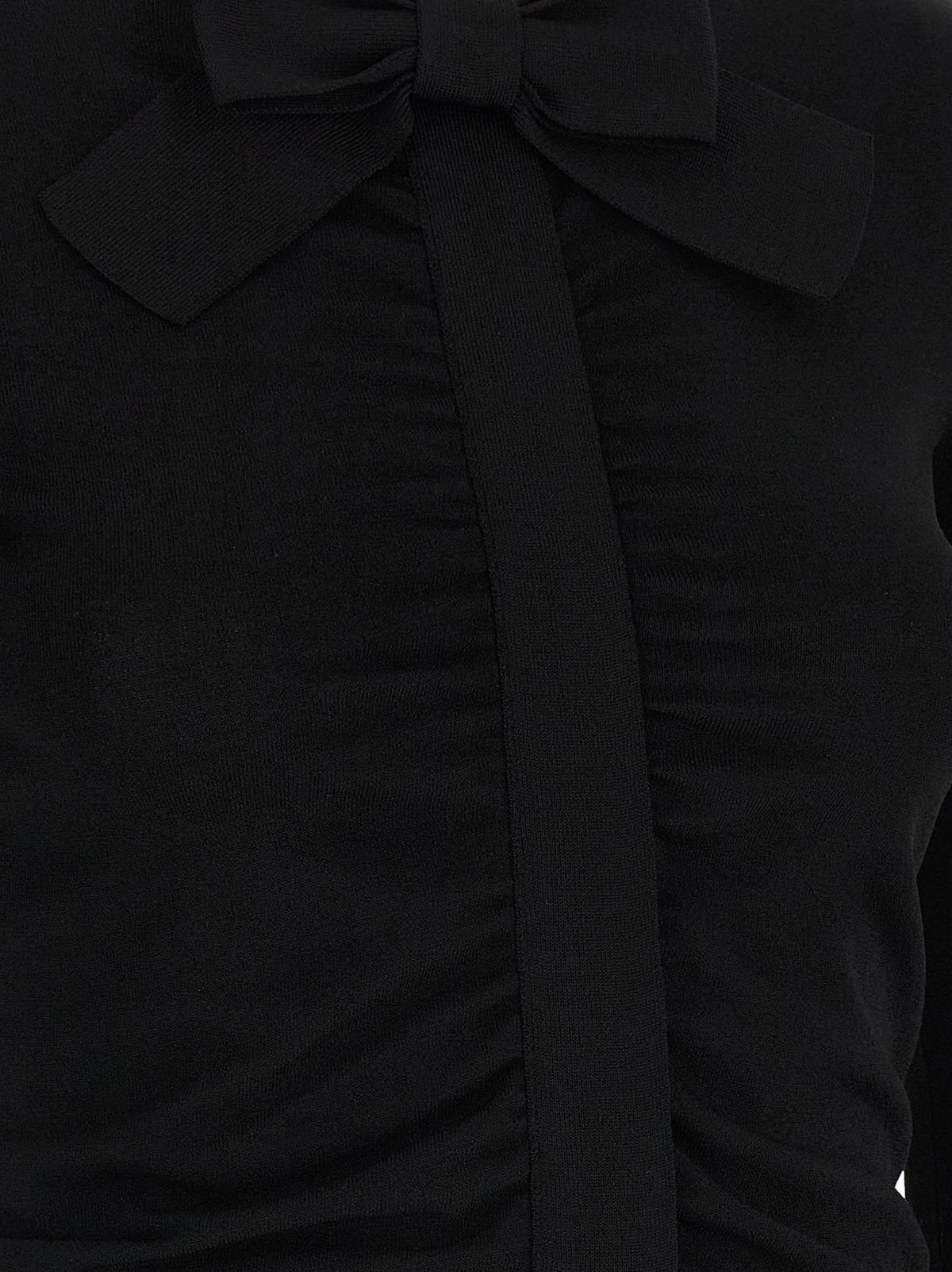 Valentino Garavani Black Viscose Cardigan