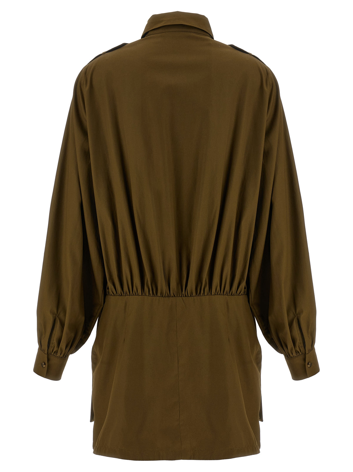 7 For All Mankind Brown Cotton Short Dress