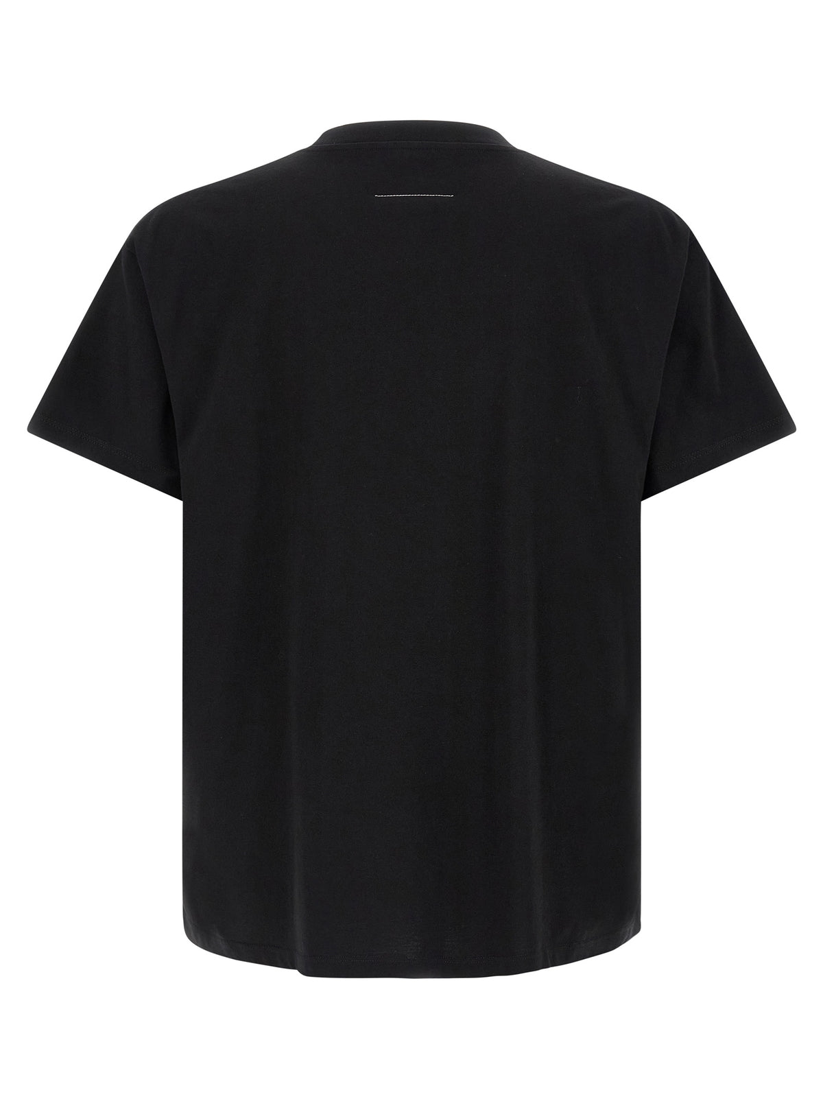 MM6 Maison Margiela Black Cotton T-Shirt