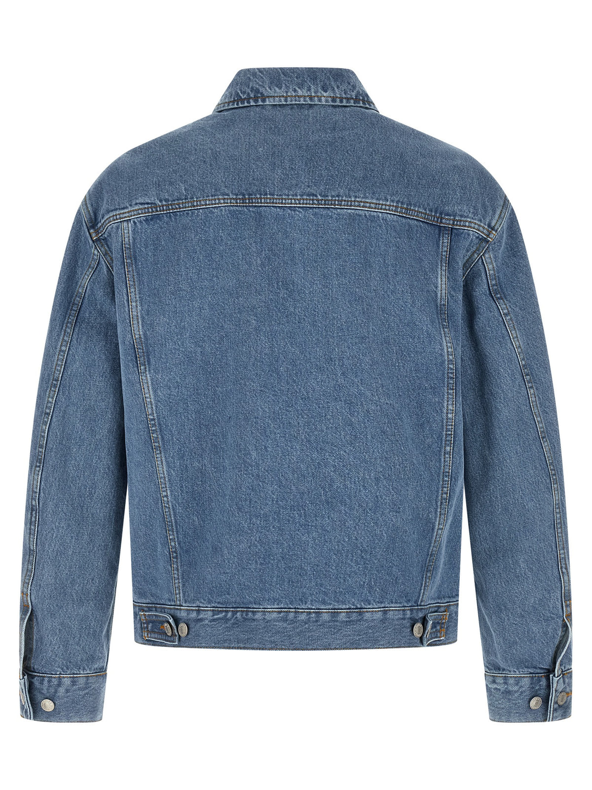 Dries Van Noten Blue Cotton Denim Jacket