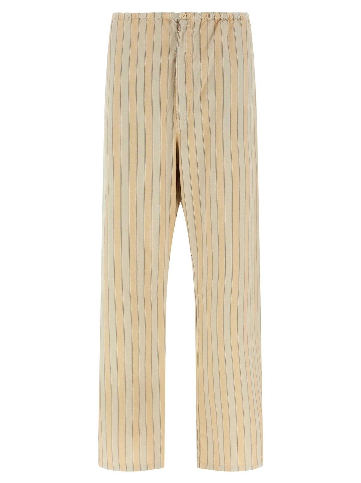 Maison Margiela Beige Cotton Bottoms Sleepwear