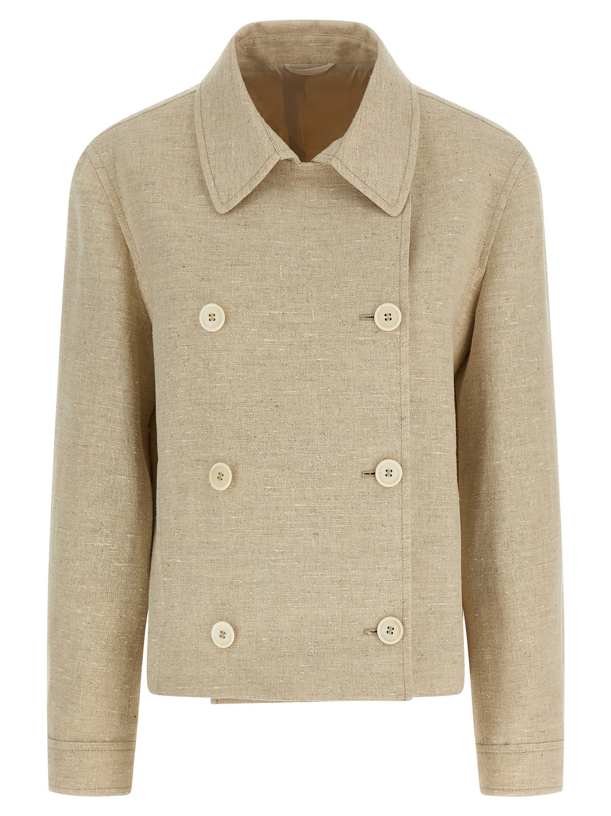 Brunello Cucinelli Beige Linen Jacket