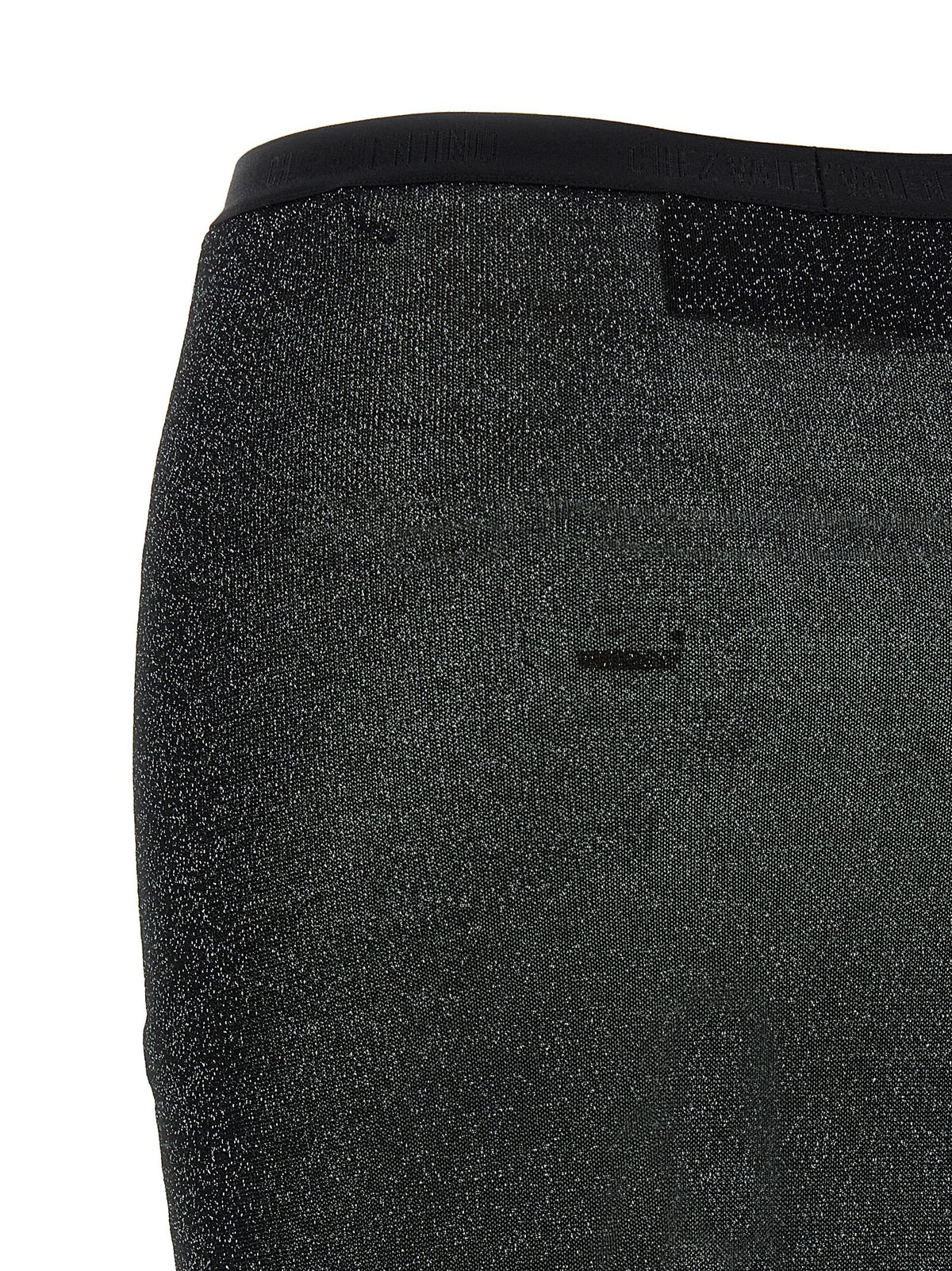 Valentino Garavani Black Viscose Midi Skirt
