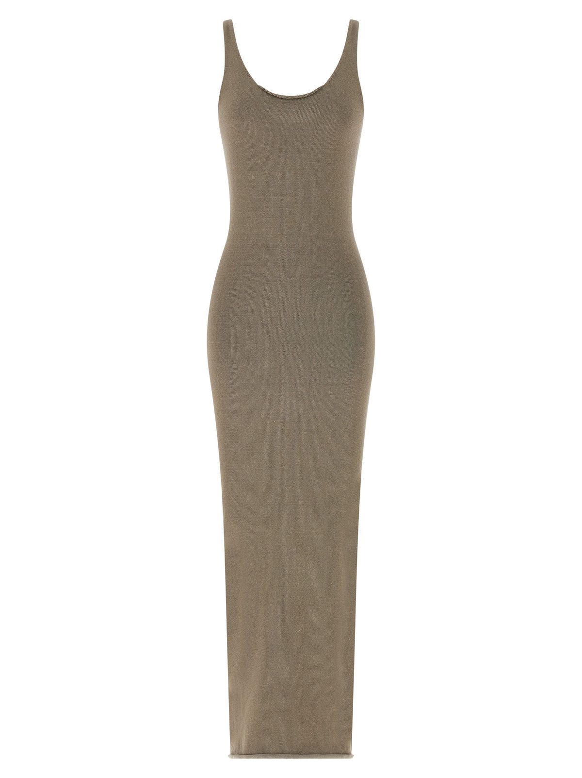 Entire Studios Beige Cotton Midi Dress