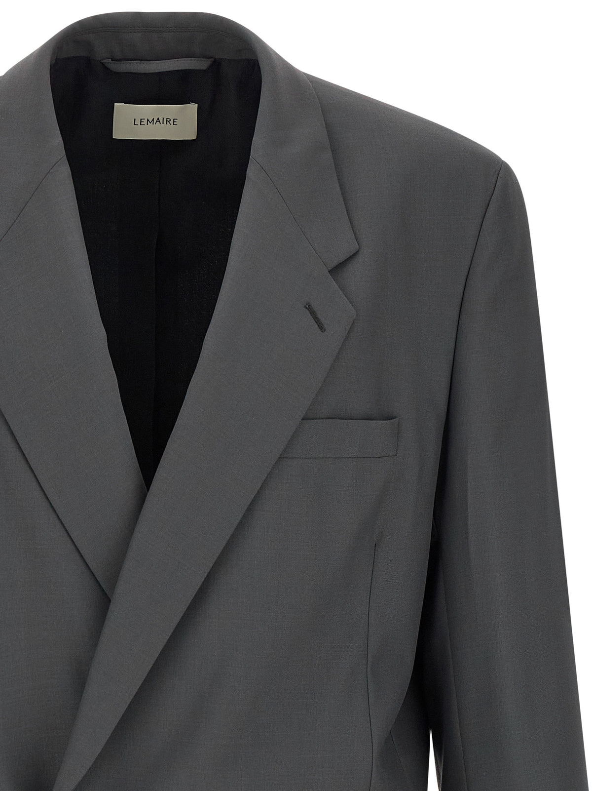 Lemaire Gray Polyester Blazer