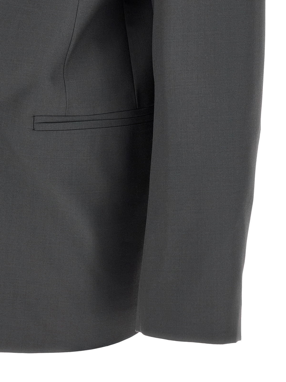 Lemaire Gray Polyester Blazer