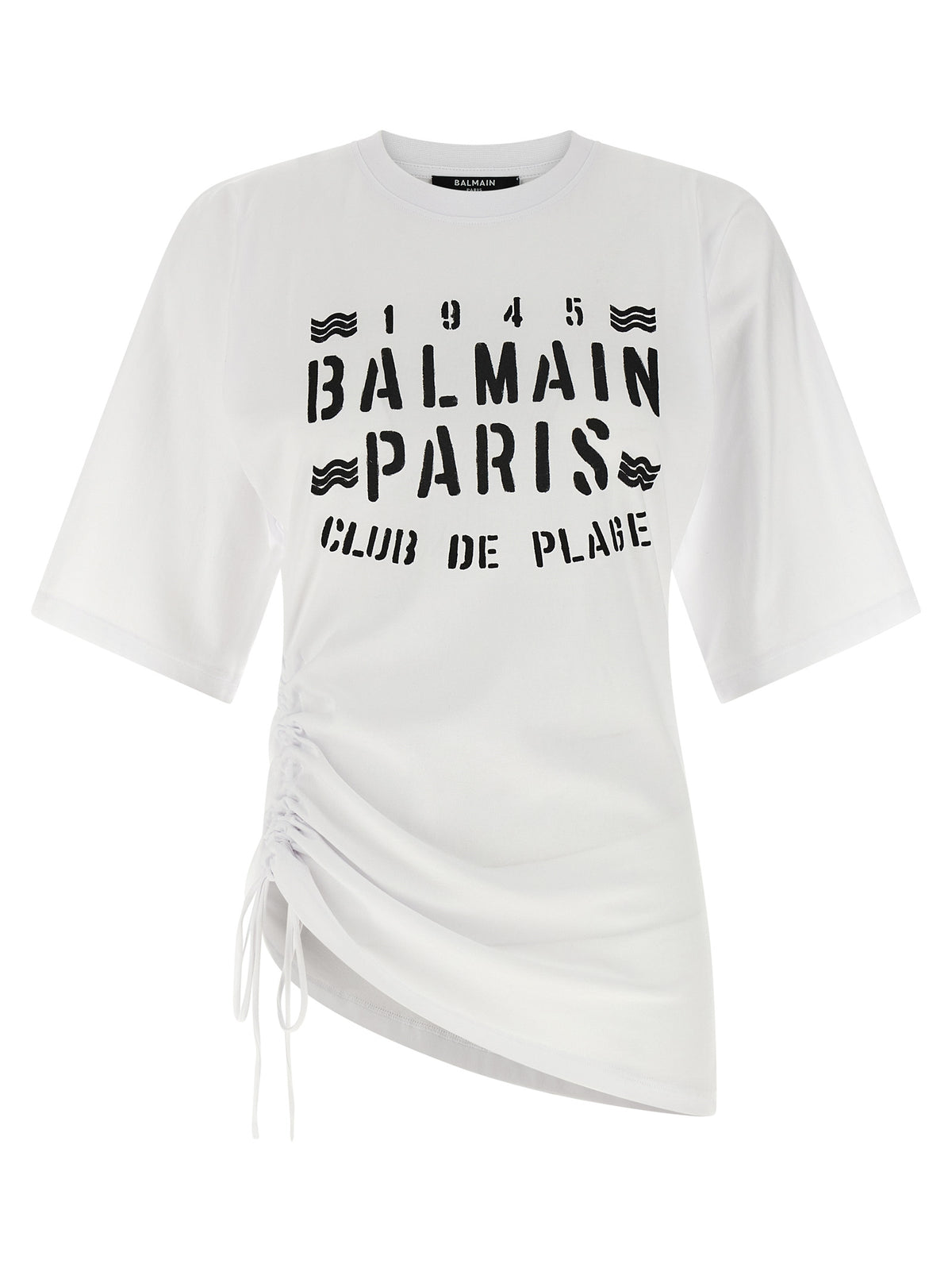 Balmain Bicolor Cotton T-Shirt