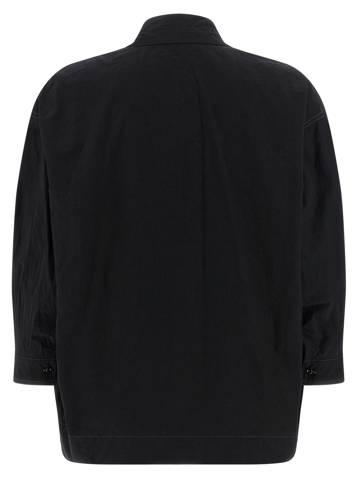 Lemaire Black Cotton Blouse