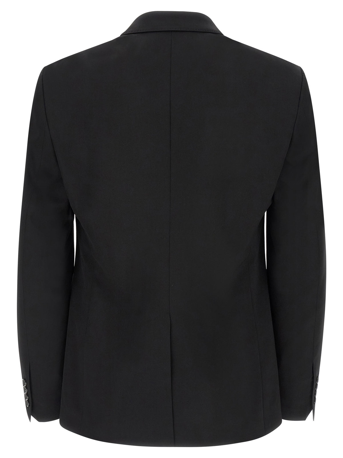 Dolce & Gabbana Black Virgin Wool Blazer
