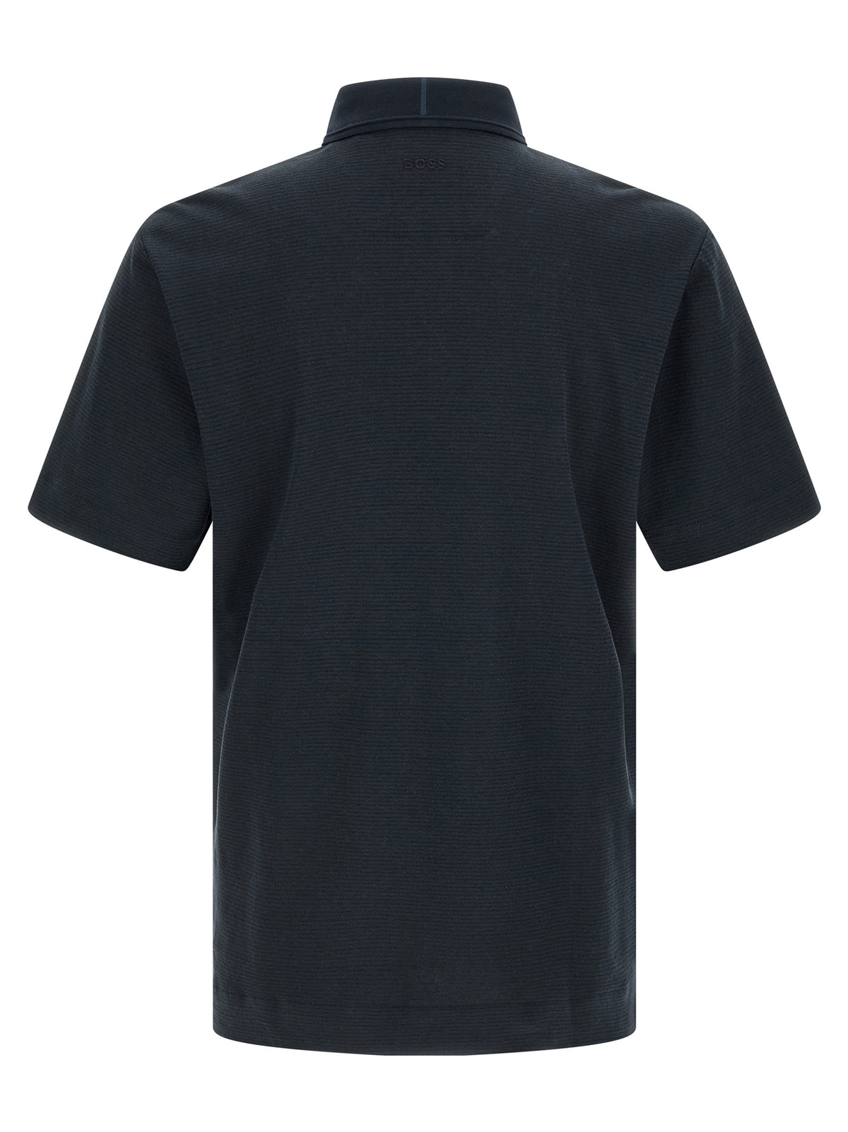 Hugo Boss Blue Cotton Polo Shirt