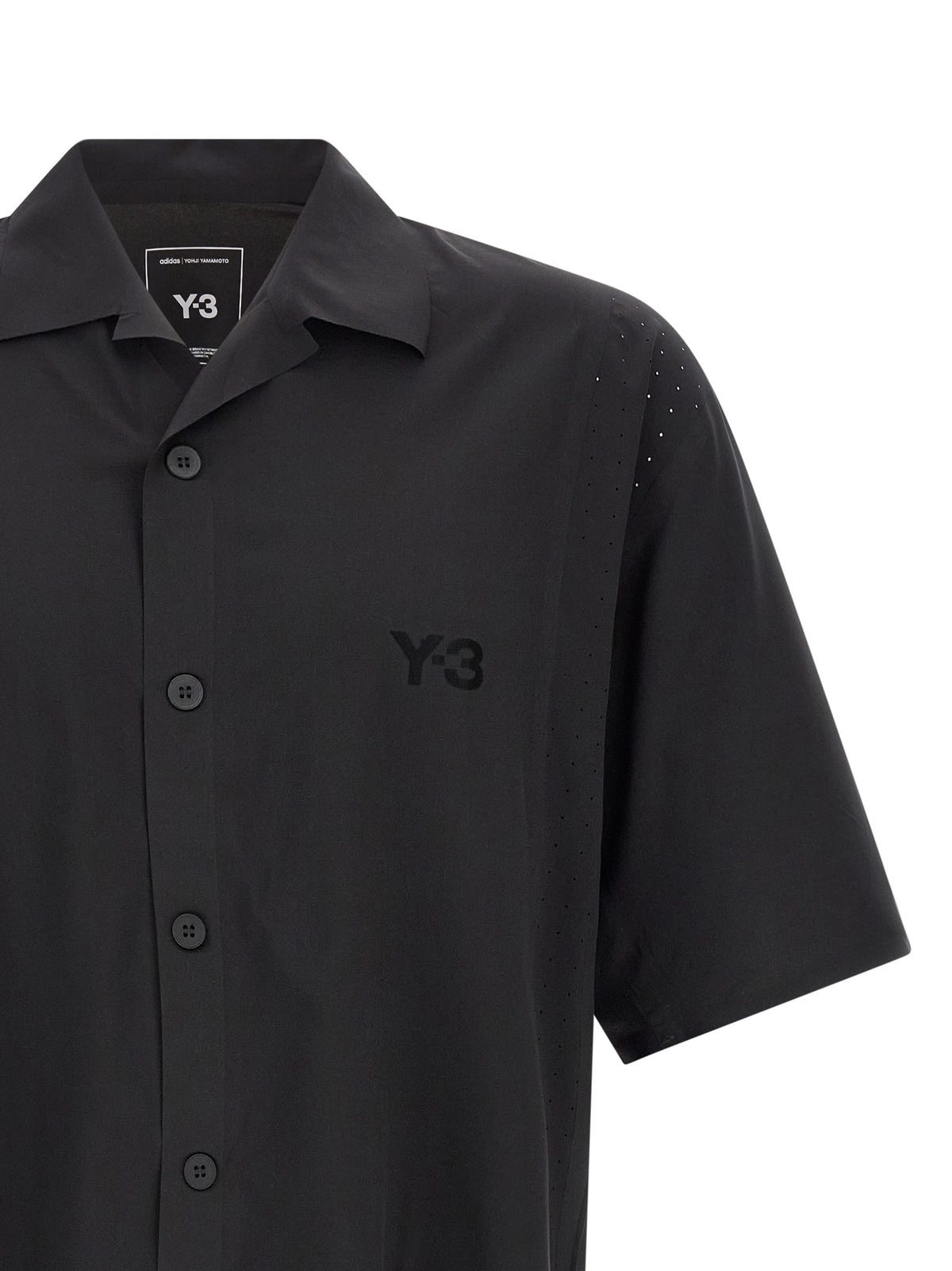 Y-3 Black Polyester Blouse
