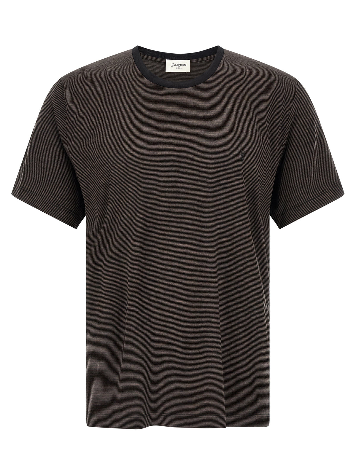 Saint Laurent Brown Wool T-Shirt