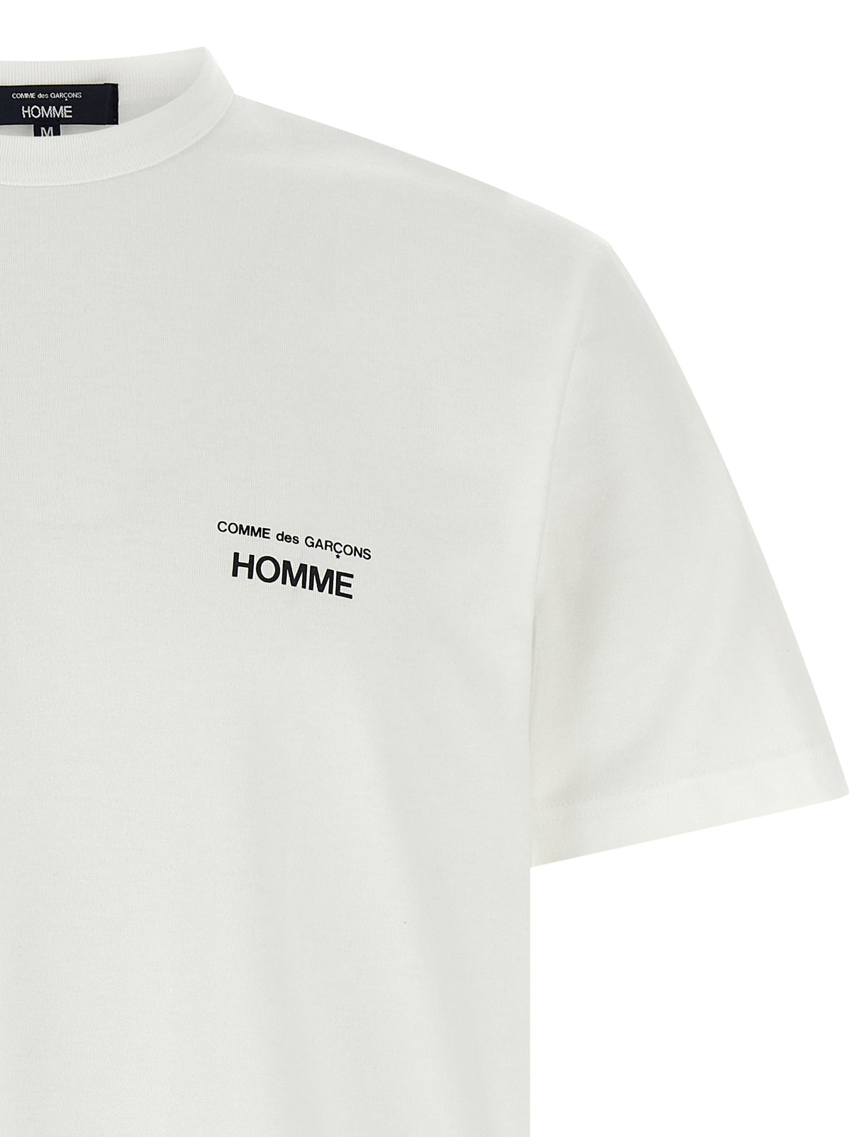 Comme Des Garçons White Cotton T-Shirt