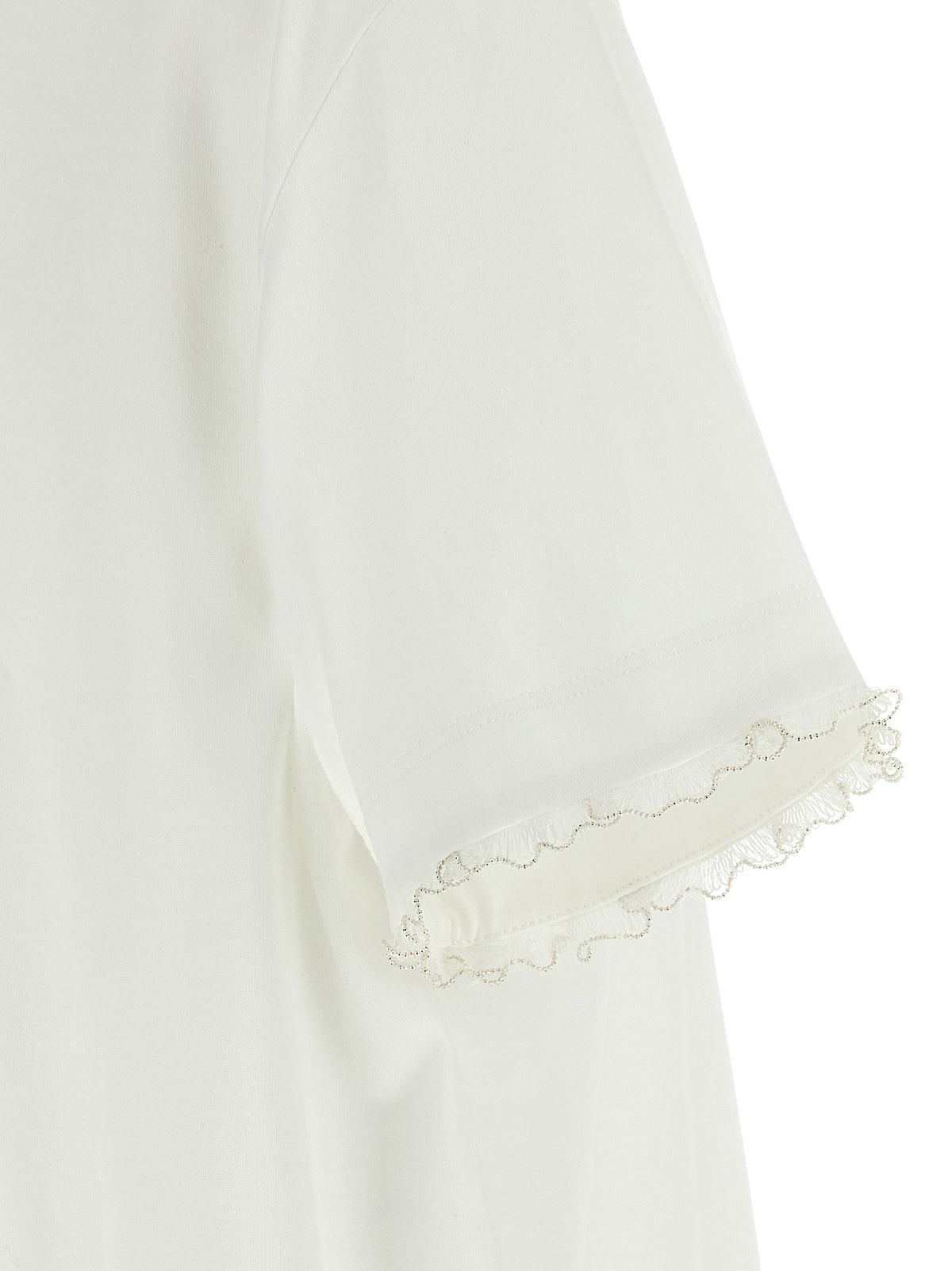 Fabiana Filippi White Cotton T-Shirt