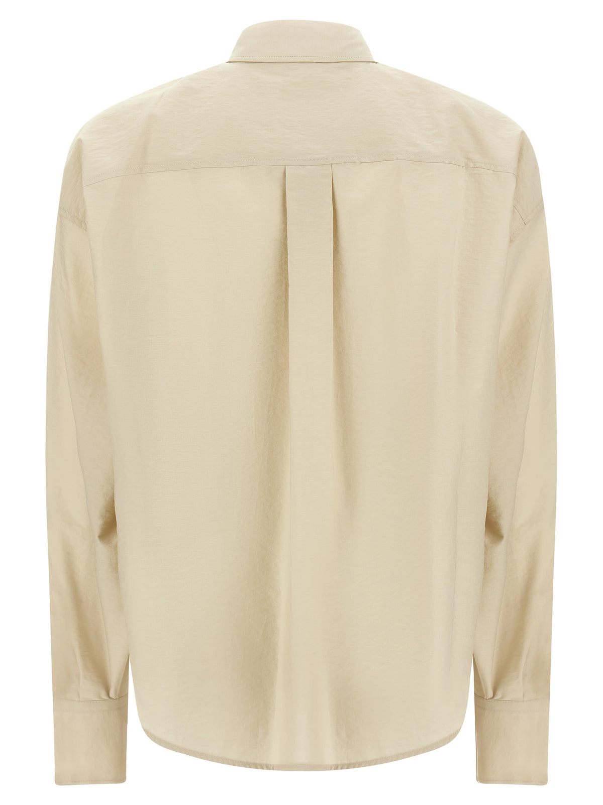 Brunello Cucinelli Beige Cotton Blouse