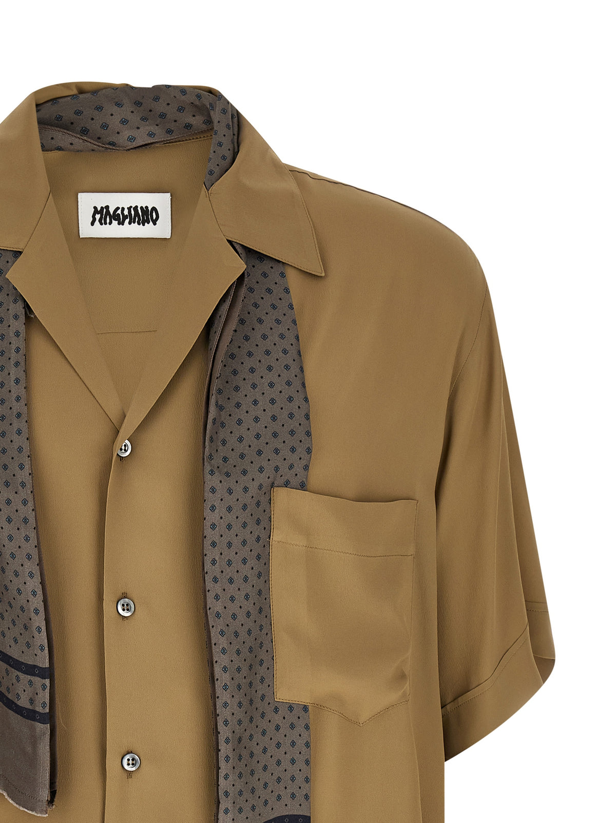 Magliano Beige Acetate Blouse