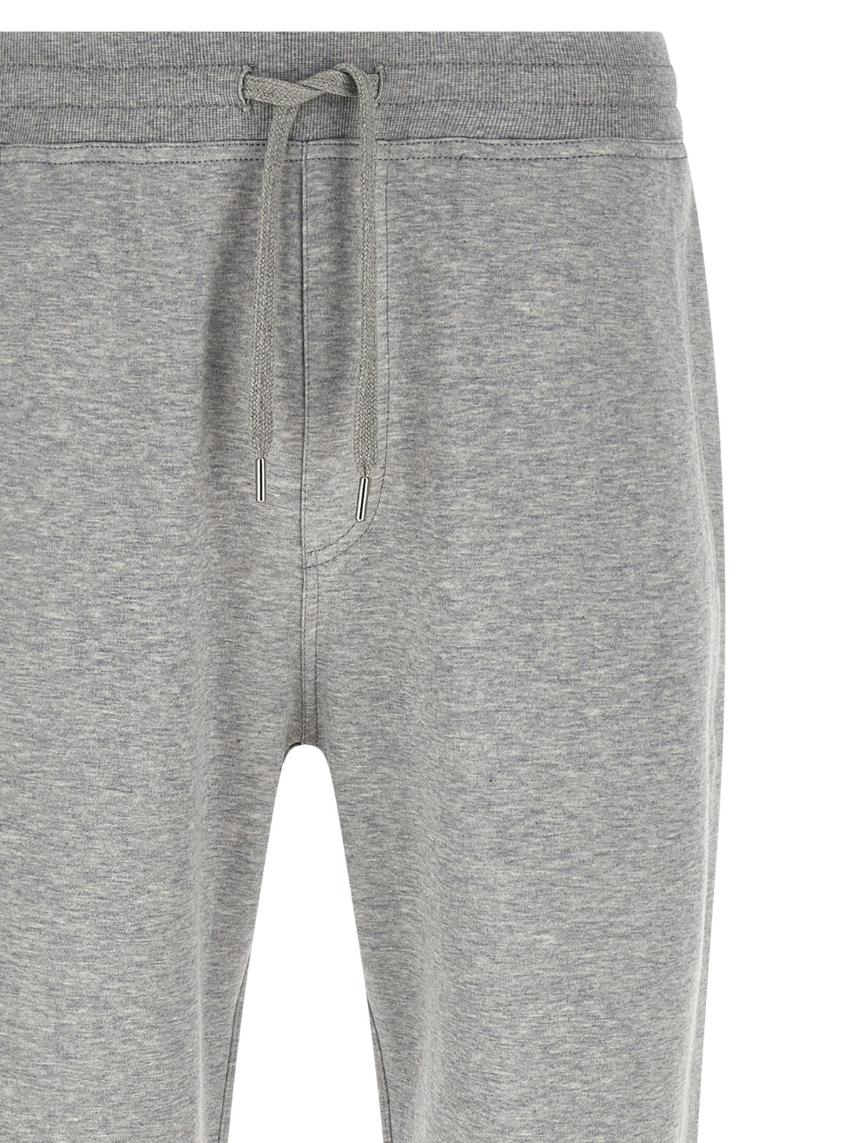 Brunello Cucinelli Gray Cotton Athletic Pants