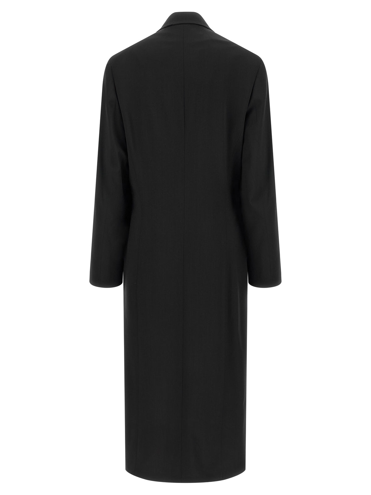 Lemaire Blue Wool Coat