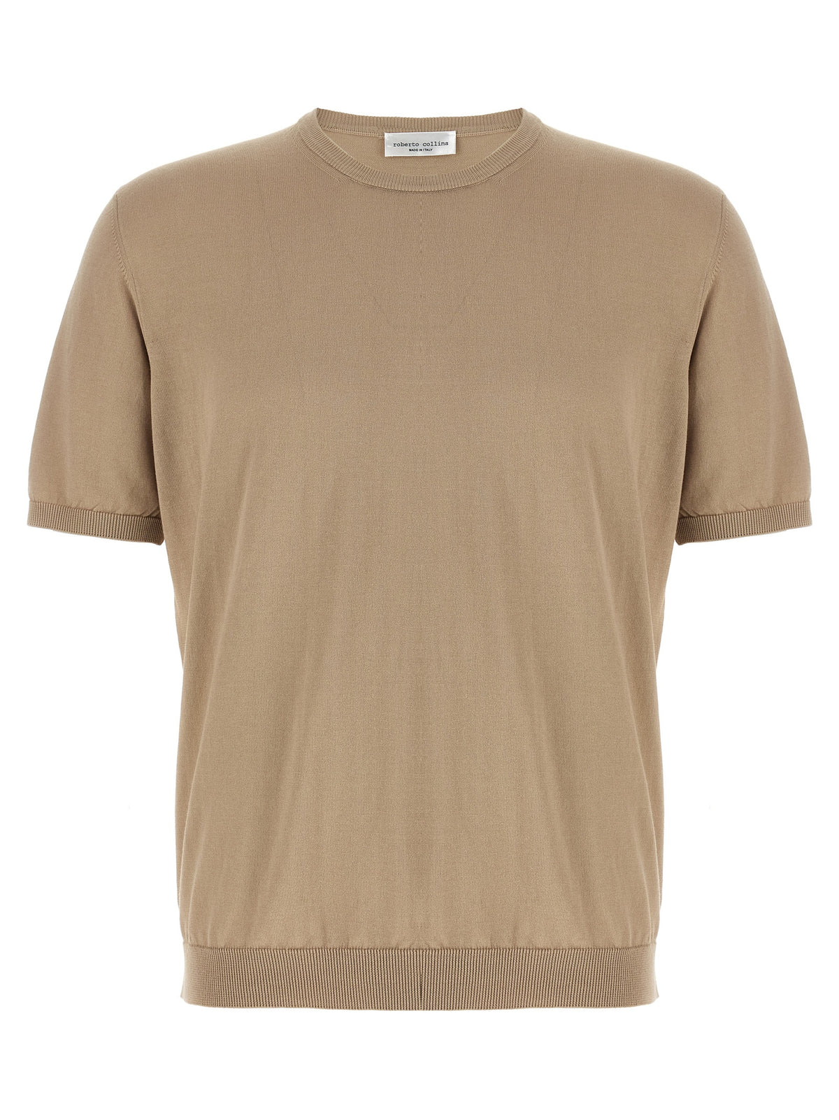 Roberto Collina Beige Cotton Cardigan