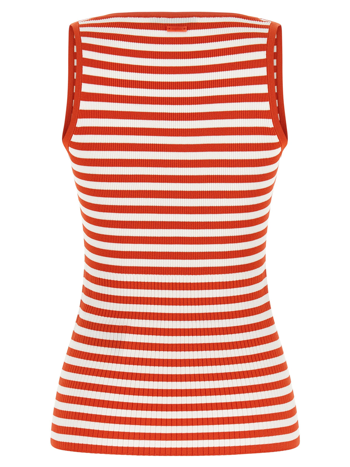 Max Mara Multicolor Viscose Sleeveles T-Shirt